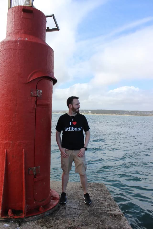 I Love Stilbaai 100% cotton unisex t-shirt — a Zilch Binary x Prolific Studio collab